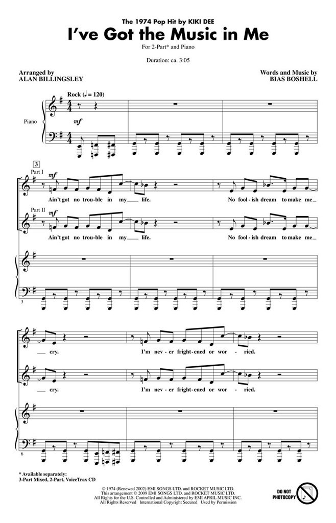 I've Got the Music in Me